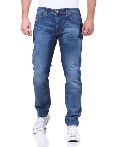 DIESEL Thavar-XP R8TW4 Pantaloni Jeans Uomo Slim Skinny - Blu