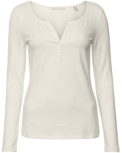 Esprit 093cc1k305 T-shirt - White