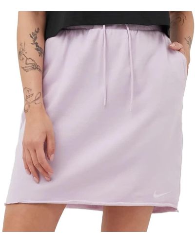 Nike Icon Clash Skirt Violett - Lila