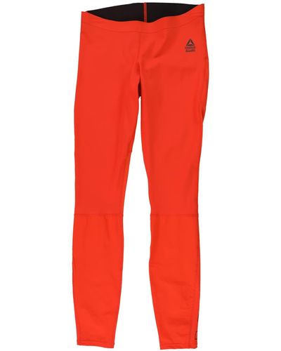 Reebok S Crossfit Compression Athletic Trousers - Red