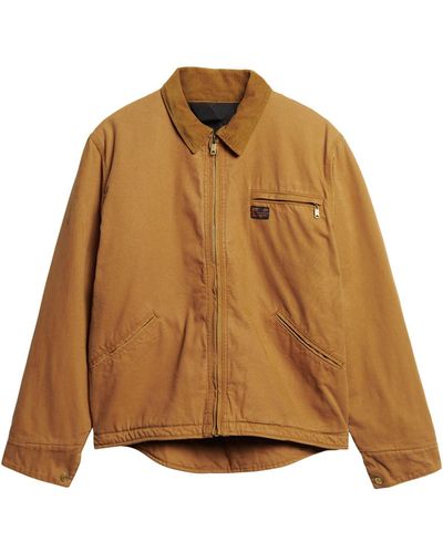 Superdry A1-casual Jacket - Natural