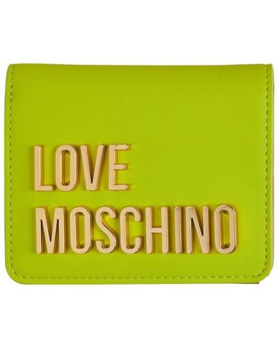 Love Moschino Geldbörse mit Geldbörse für Marke - Grün