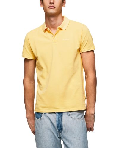 Pepe Jeans Oliver Gd Polo - Yellow
