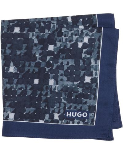 HUGO Pocketsquare 33x33cm Pocket Square - Blau