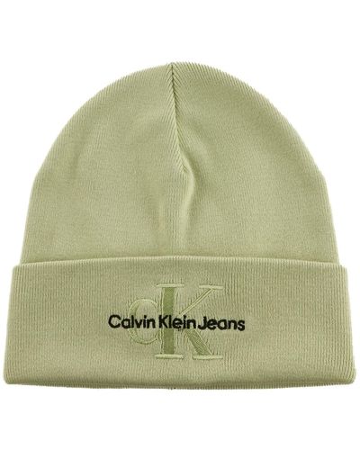 Calvin Klein Strickmütze Beanie Wintermütze - Grün