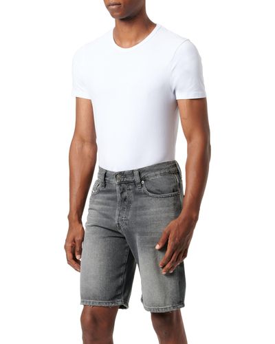 DIESEL Regular Short Jeans - Weiß