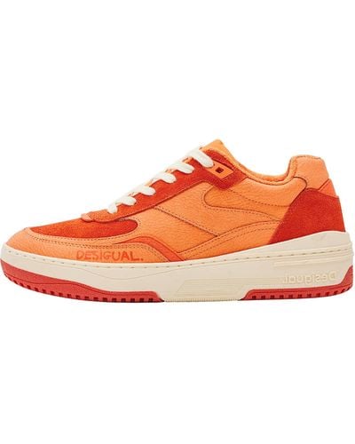Desigual Monocolores Chaussures Mono-Colores en métal - Orange
