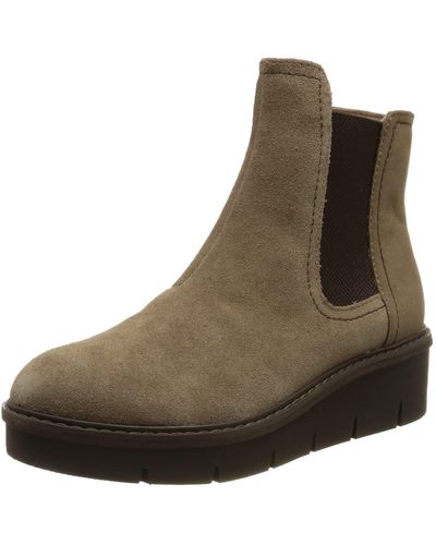 Clarks Airabell Mid Chelsea Boot - Bruin