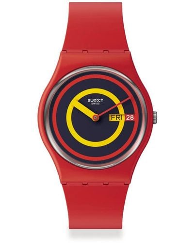 Swatch Montre Concentric Red - Rot