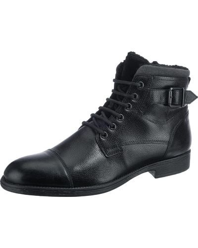 Geox U Jaylon A Ankle Boots - Black