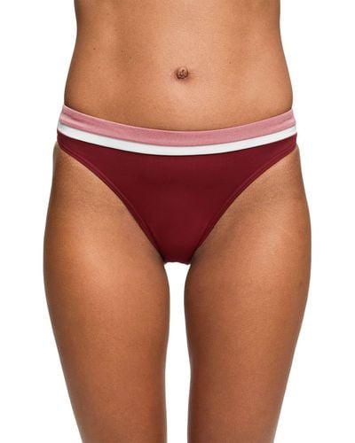 Esprit Tayrona Beach RCS Mini Parte Inferiore del Bikini - Rosso