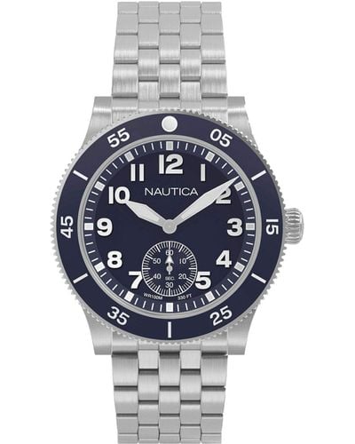 Nautica Horloge NAPHST005 - Métallisé