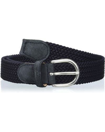 GANT 4940174-410-90-36 Elastic Braid Belt - Black