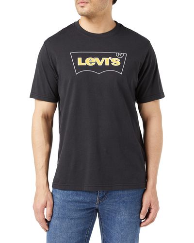 Levi's Ss Relaxed Fit Tee T-Shirt - Schwarz