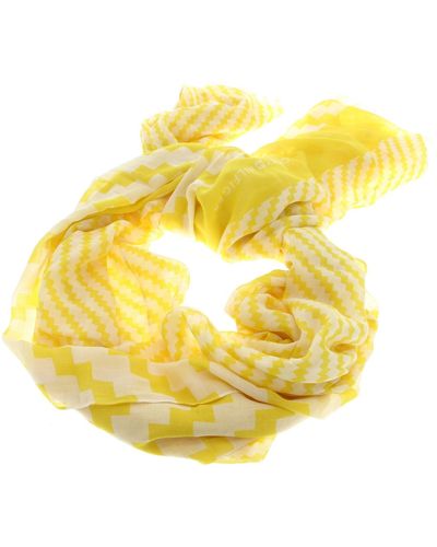 Tommy Hilfiger Essential Flag Modal Scarf Valley Yellow - Gelb
