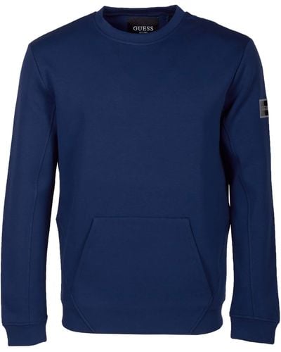 Guess Sweatshirt Logo HINTEN - Blau
