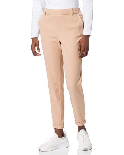 Vero Moda VMMAYA MR Loose Solid Pant Color Pantaloni - Neutro
