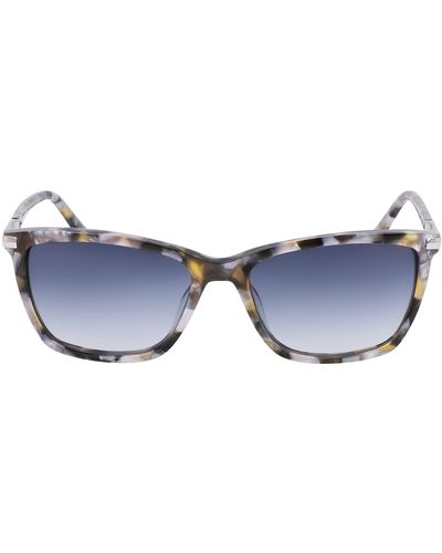 DKNY Dk539s Rectangular Sunglasses - Black