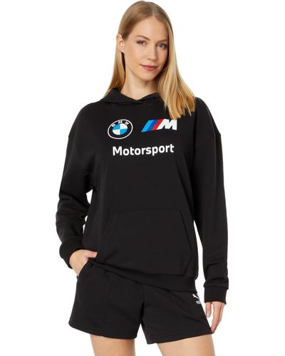 PUMA BMW M Motorsport Essentials Logo Hoodie Kapuzen-Sweatshirt - Schwarz
