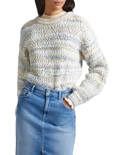 Pepe Jeans Dendra Pullover Sweater - Grau