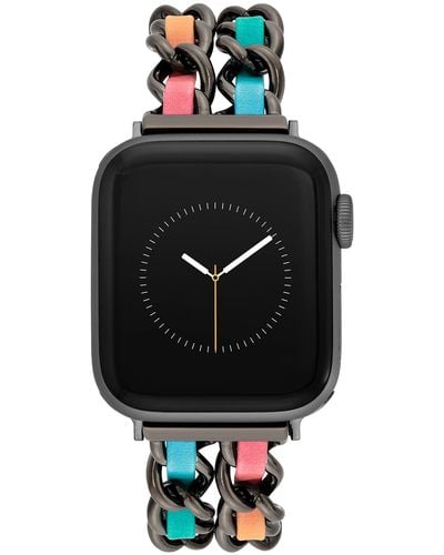 Steve Madden Braccialetto alla moda per Apple Watch - Nero