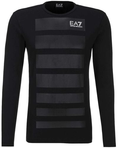Emporio Armani T-Shirt EA7 6XPTD2 PJ20Z - Schwarz