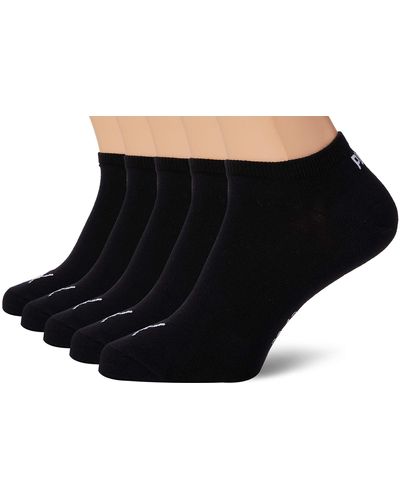 PUMA Plain Sneaker-Trainer Socks - Nero