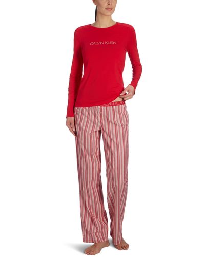 Calvin Klein Onderwear Pyjama S5178e - Rood
