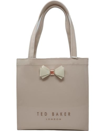 Ted Baker Aracon Einkaufstasche mit Schleife - Grau