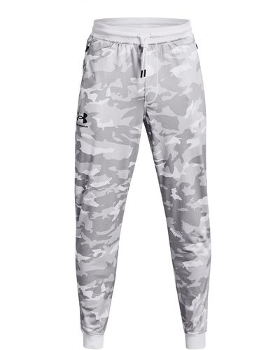 Under Armour S Tricot P Jogger White L - Grey