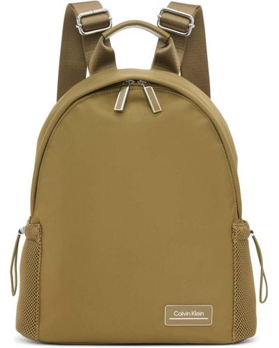 Calvin Klein Jessie Organizational Backpack - Green