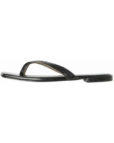 Vero Moda Leder sandalen - Schwarz