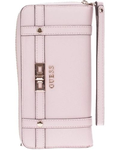 Guess Emilee Large Zip Around Light Rose - Rosa