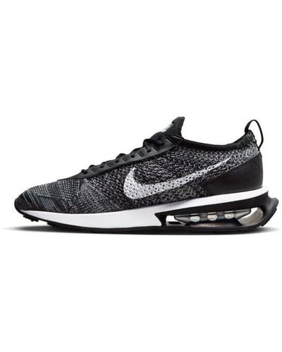 Nike Scarpa air max flyknit racer next nature - Nero