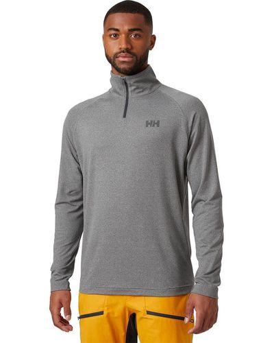 Helly Hansen S Verglas 1/2 Zip Midlayer - Grey