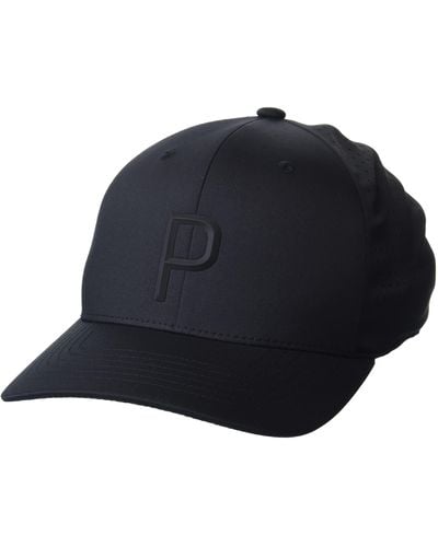 PUMA Tech P Snapback Cap Hat - Blue
