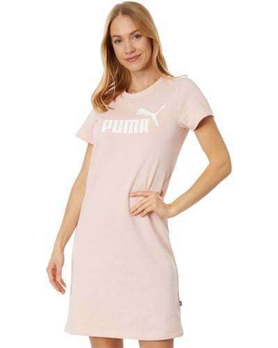 PUMA Essentials Logo Kleid - Pink