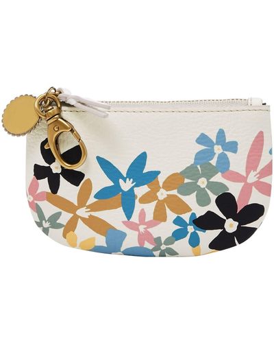 Fossil Polly Zip Pouch Flower - Multicolore