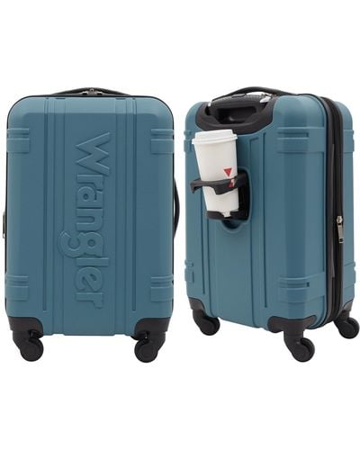 Wrangler Astral Hardside Luggage - Blue