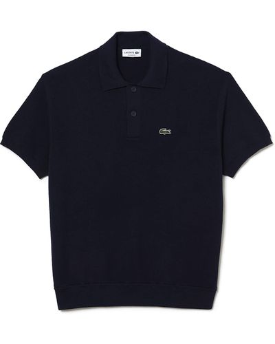 Lacoste Pull-Over Relaxed Fit - Bleu