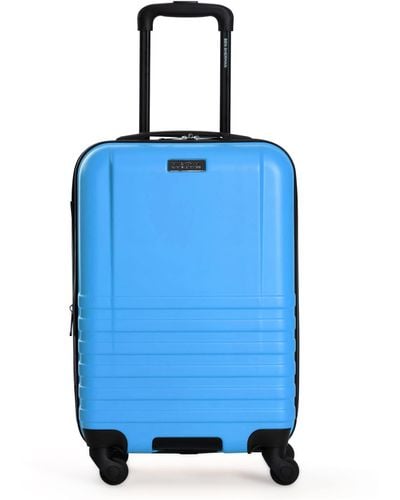 Ben Sherman 4-wheel Spinner Travel Upright Luggage - Blue