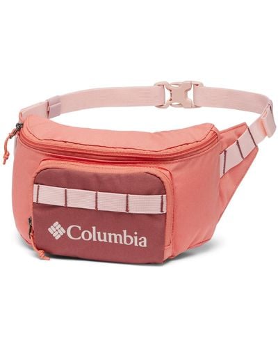 Columbia Waist Bag ZigzagTM Hip Pack Orange O/S Adulti - Rosa