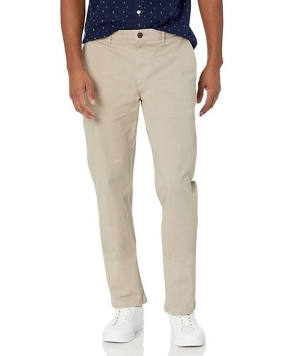 Goodthreads Straight-Fit Washed Chino Pant Pantalones informales - Neutro