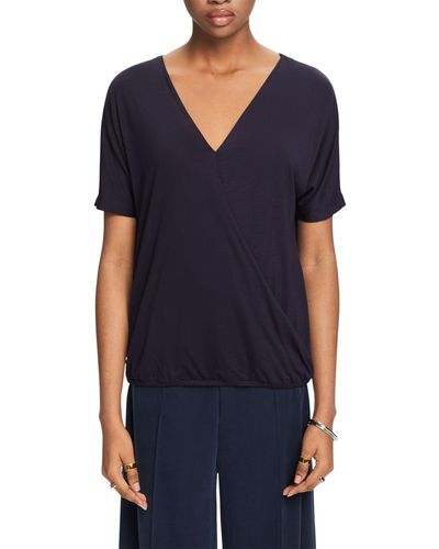 Esprit Collection 992EO1K305 T-Shirt - Bleu