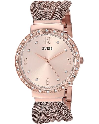 Guess Stainless Steel Casual Watch - Rot