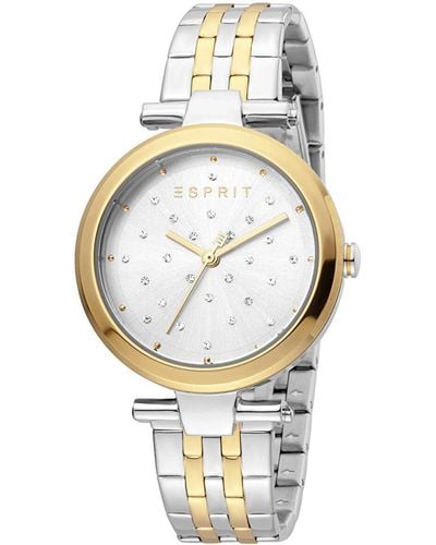Esprit ES1L167M0105 Fine Dot Gold Uhr uhr Edelstahl Bicolor - Mettallic