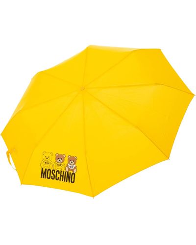 Moschino Damen Regenschirm yellow - Gelb