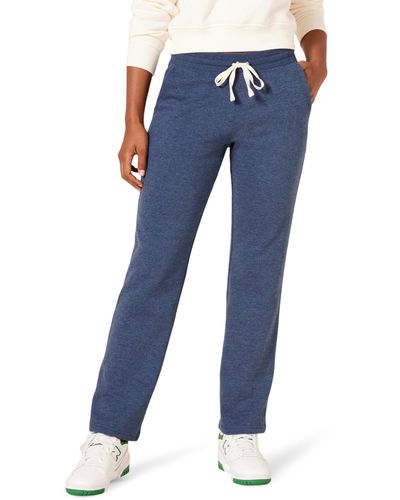 Amazon Essentials Fleece Straight Leg Sweatpant - Blue