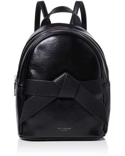 Ted Baker Jimliya Pu Bow Mini Backpack - Black
