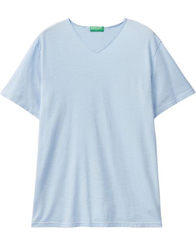 Benetton T-shirt 3je1j4264 - Blue